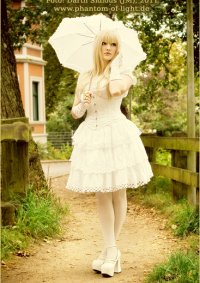 Cosplay-Cover: Ero Lolita ~ Shiro mit Unterrock ~ Sept. 2011