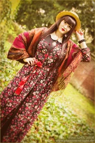 Cosplay-Cover: Dolly Kei ~ Flower Chiffon Dress ~ März 2014