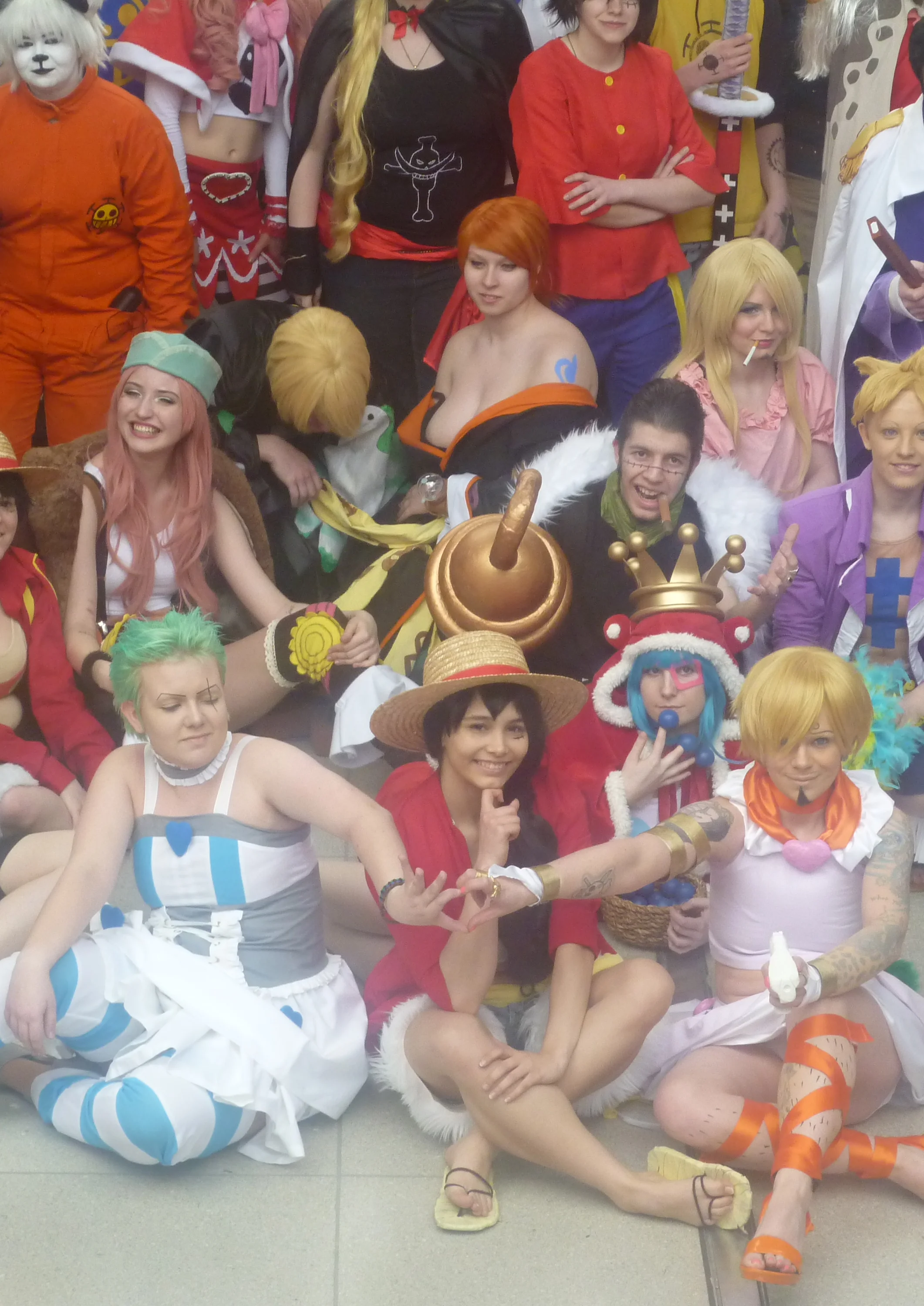 Cosplay-Cover: Sanji as Santy (Yaoi Doujinshi Version)