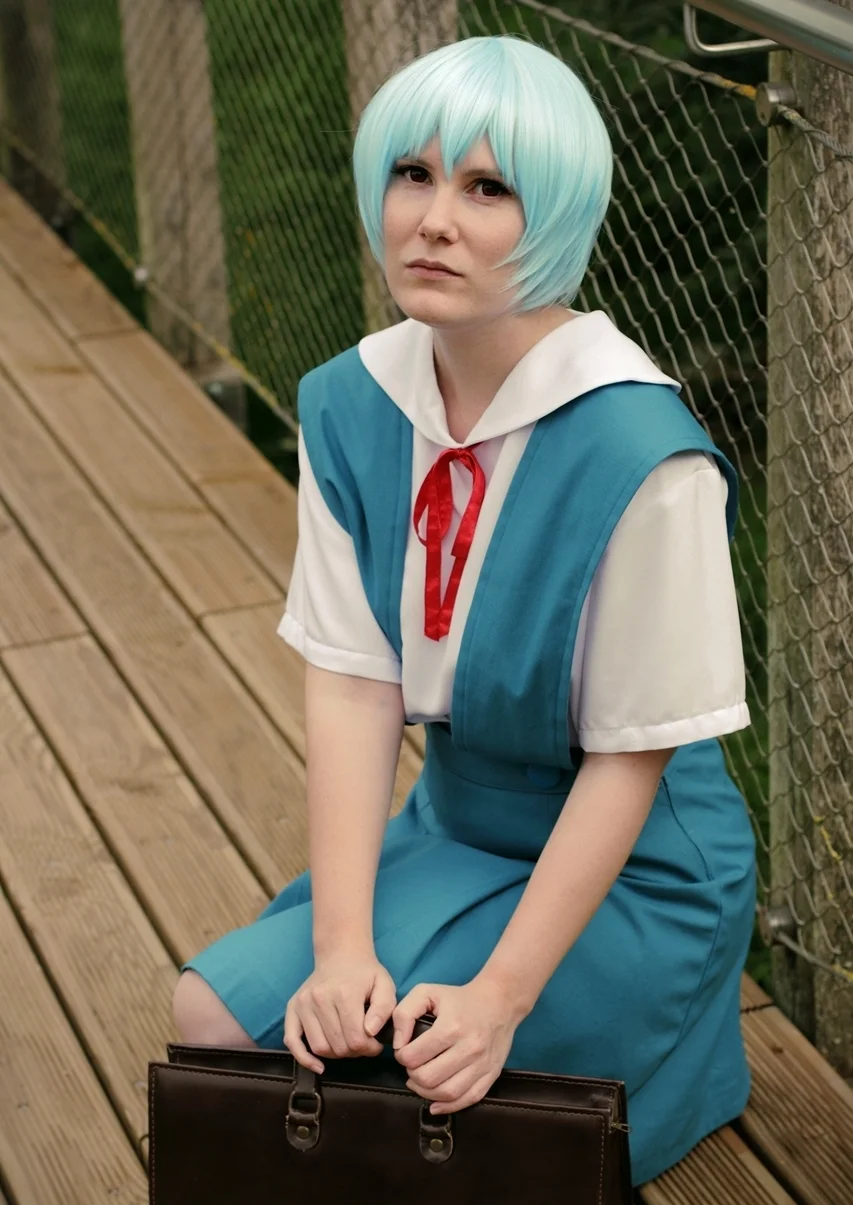 Cosplay-Cover: Ayanami Rei (School uniform)