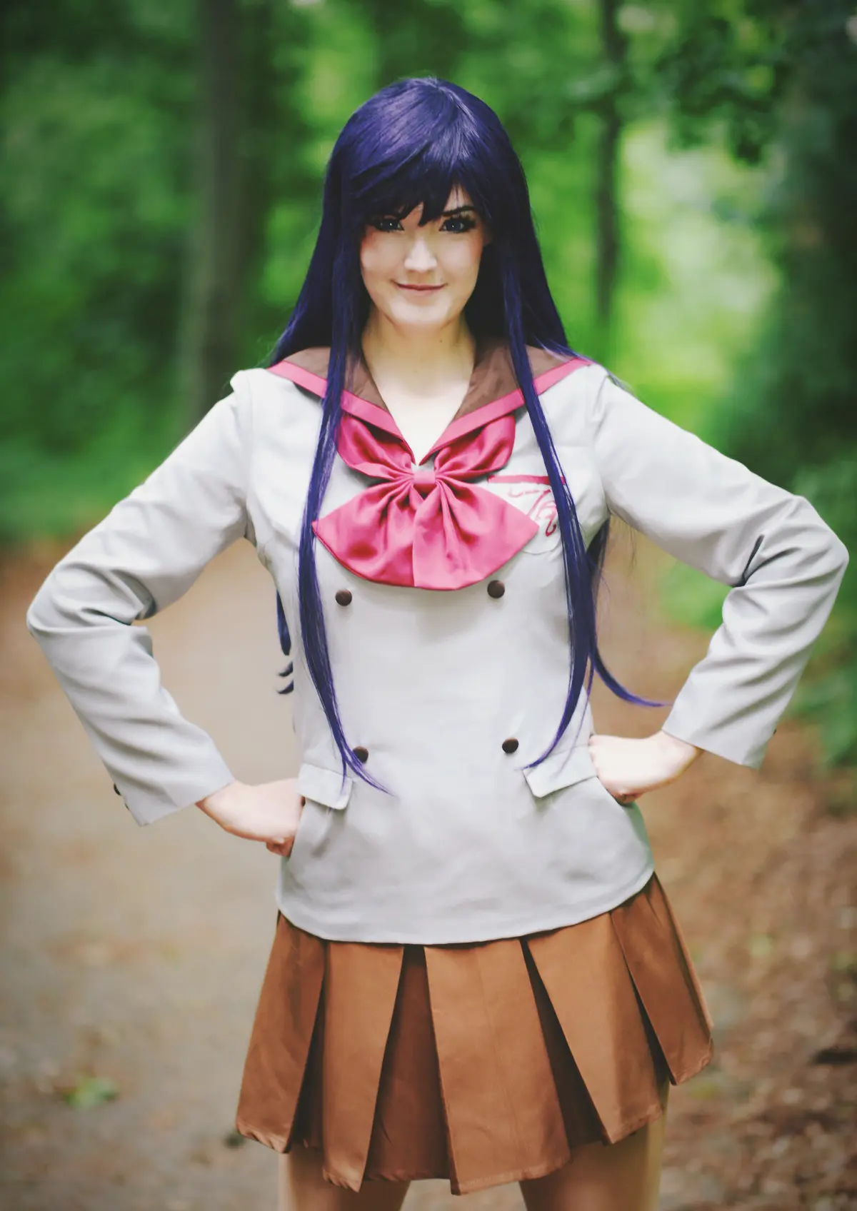 Cosplay-Cover: Rei Hino [Schuluniform]