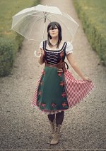 Cosplay-Cover: Tsuyu Asui {Dirndl}