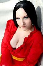 Cosplay-Cover: Boa Hancock (Red Dress)