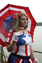 Cosplay-Cover: Steven Rogers [Fem!Fanartversion]