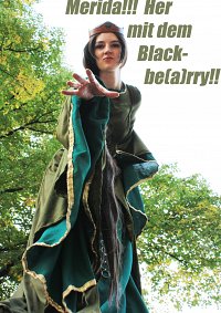 Cosplay-Cover: Königin Elinor (Meridas Mama)