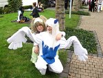 Cosplay-Cover: Lugia Gijinka