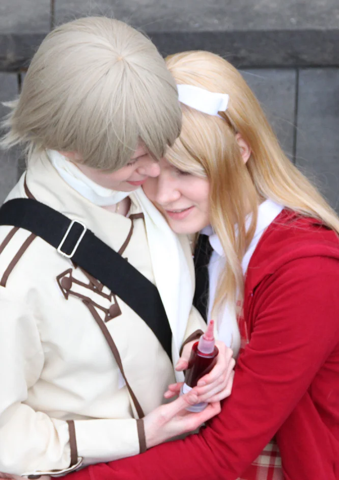 Cosplay-Cover: Natalia Arlovskaya - Belarus (Gakuen Uniform)