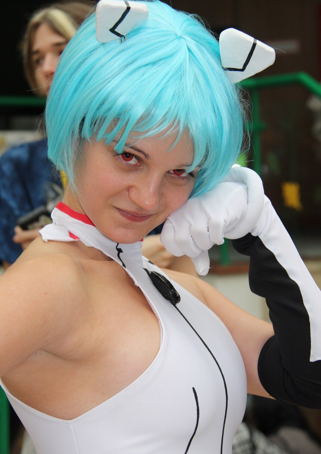 Cosplay-Cover: Ayanami Rei [Neko]