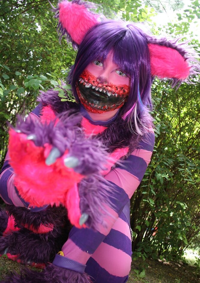 Cosplay-Cover: Cheshire Cat (Horror)