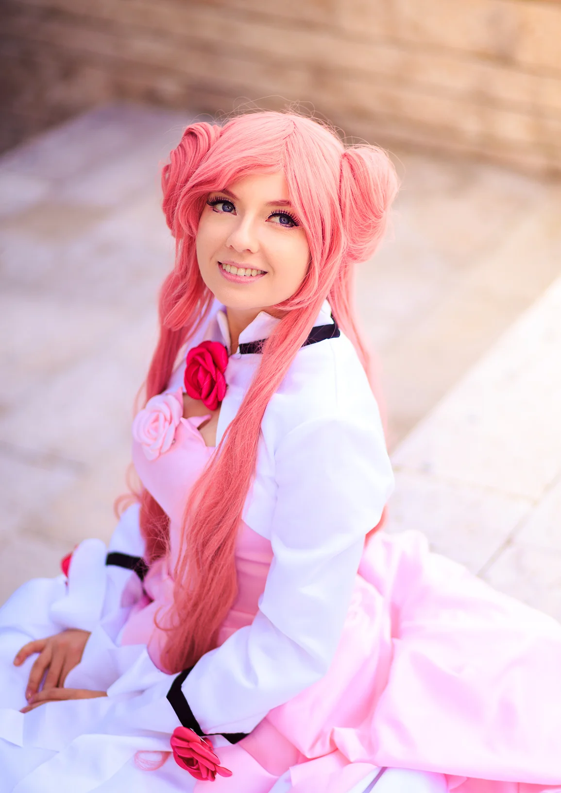 Cosplay-Cover: Euphemia vi Britannia -Rosenkleid -