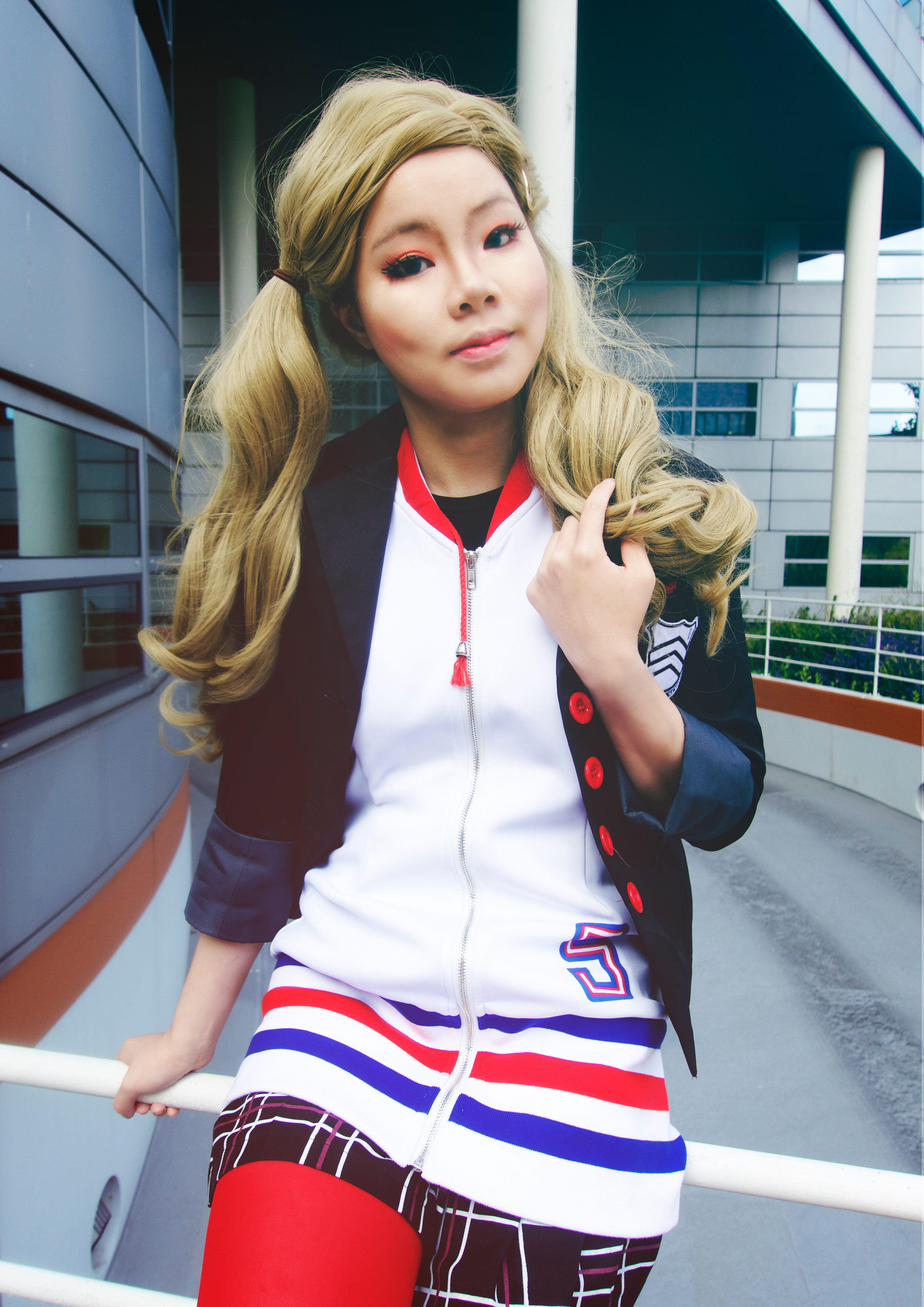 Cosplay-Cover: Ann Takamaki・高巻 杏「School Uniform」