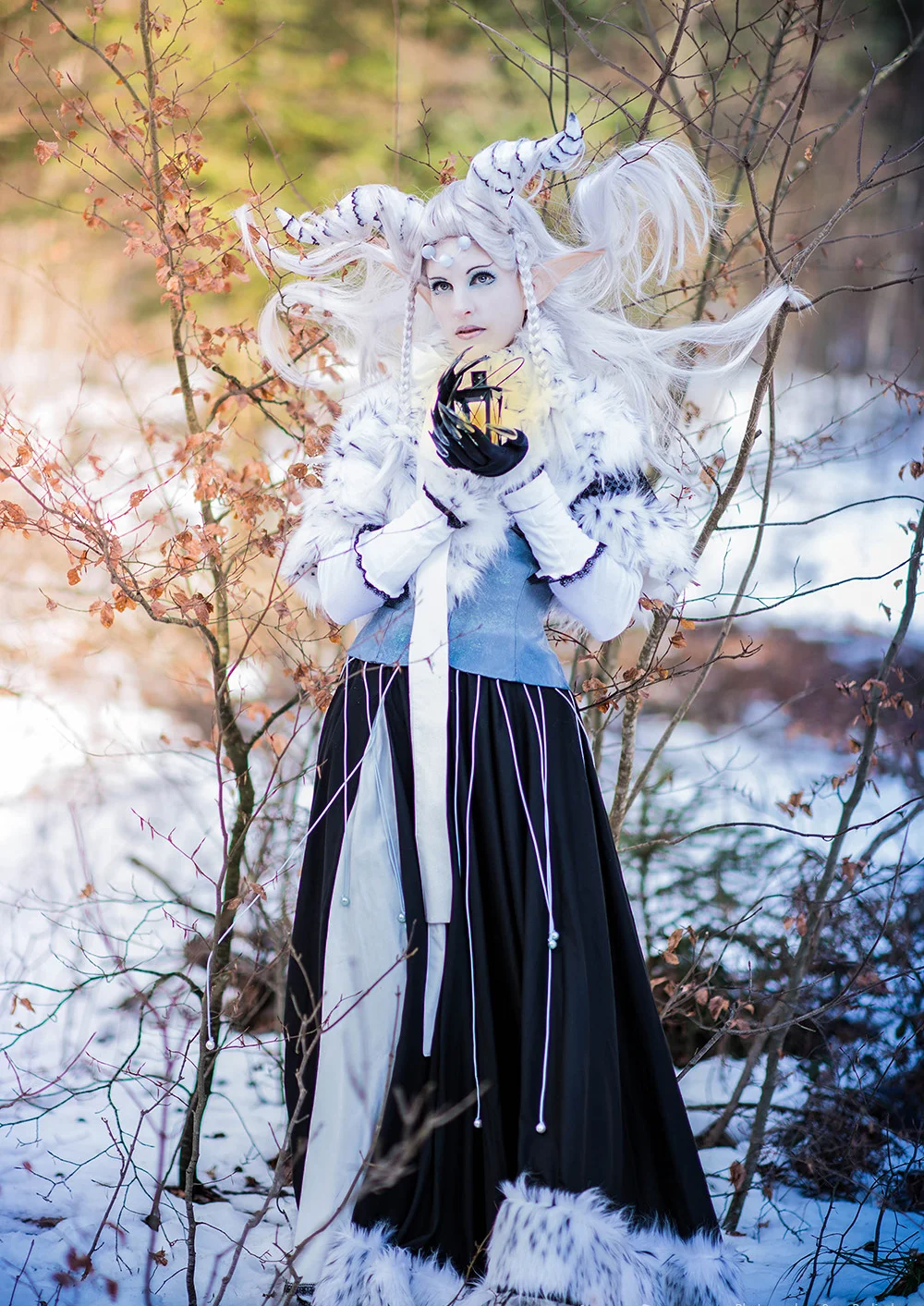 Cosplay-Cover: Schneedämon