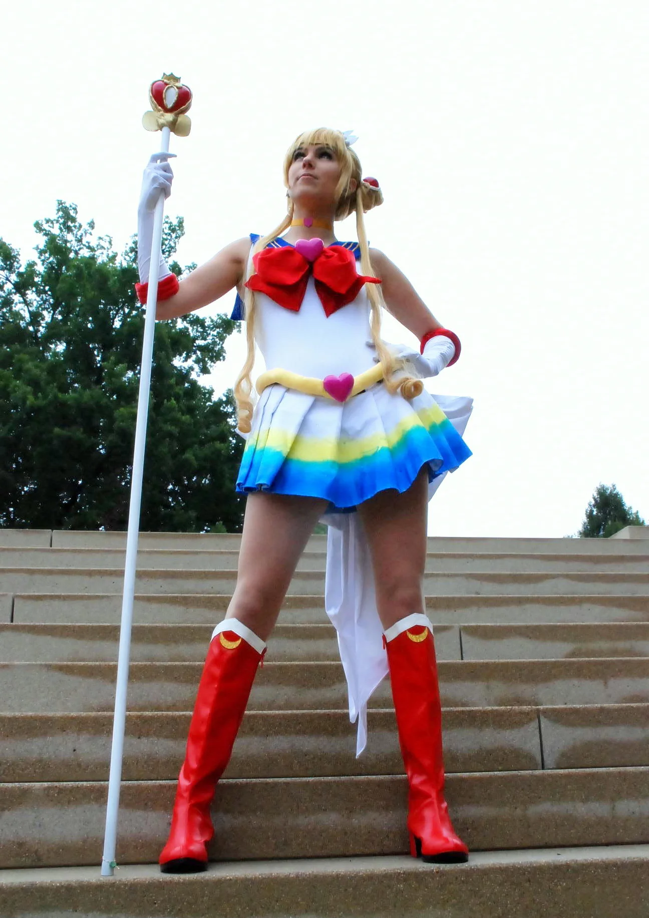 Cosplay-Cover: Super Sailor Moon (Artbook Version)