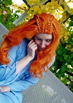 Cosplay-Cover: Sansa Stark (Blue Dress, Season 1: Kings Road)