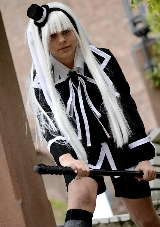 Cosplay-Cover: weißes Kaninchen
