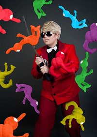 Cosplay-Cover: Dave Strider -roter Anzug-