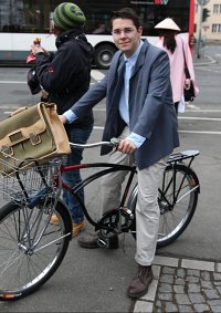 Cosplay-Cover: George McFly (Zurück in die Zukunft)