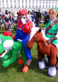 Cosplay-Cover: Link auf Epona