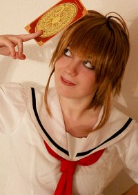 Cosplay-Cover: Sakura Kinomoto (Schuluniform)