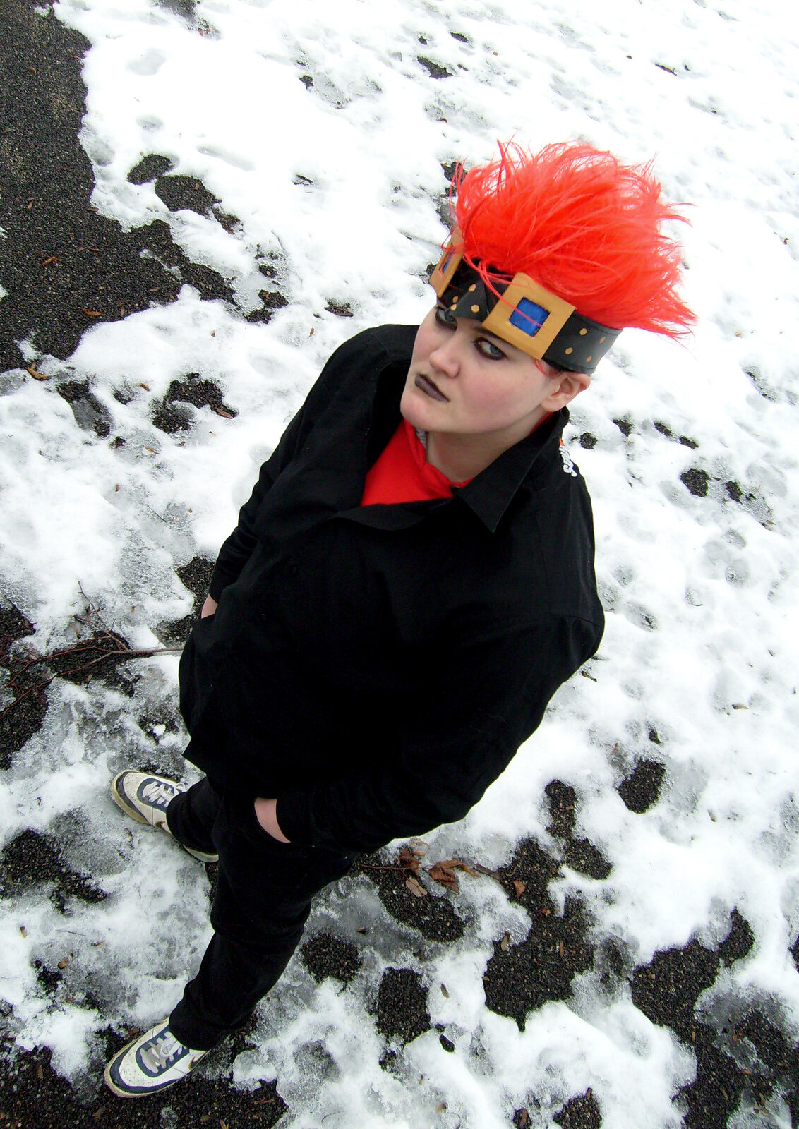 Cosplay-Cover: Eustass Captain Kid [Schuluniform]