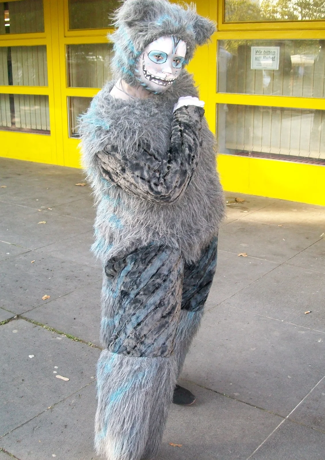 Cosplay-Cover: Grinsekatze (Tim Burton Version)
