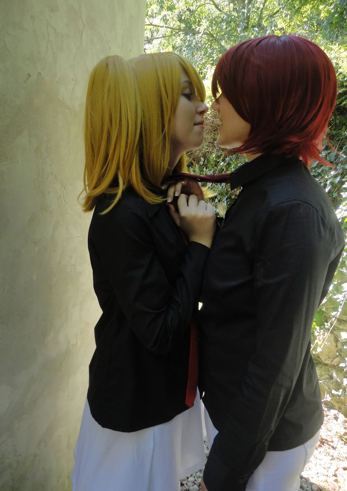 Cosplay-Cover: Rima Touya »Schuluniform ohne Blazer«