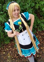 Cosplay-Cover: Polka blue Dress