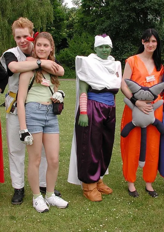Cosplay-Cover: Super-Saiyajin (Eigenkreation) - Dragonball