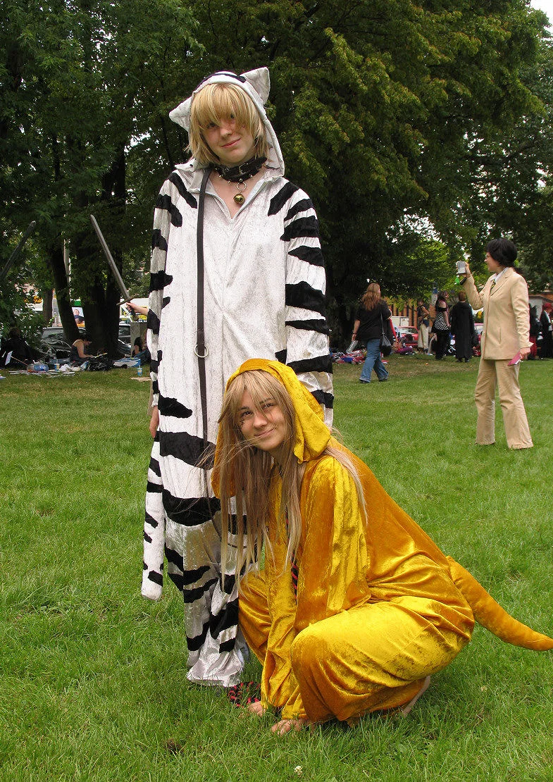 Cosplay-Cover: Weißer Tieger