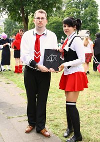 Cosplay-Cover: Schoolgirl