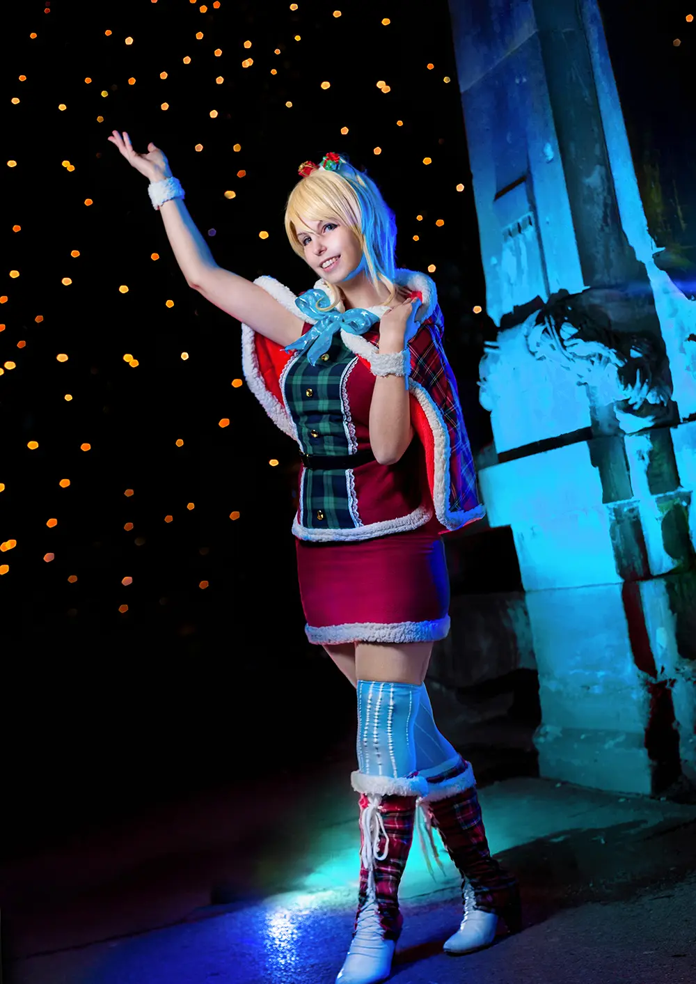 Cosplay-Cover: Eri Ayase (Christmas)