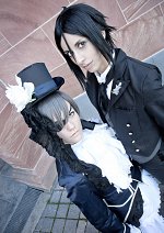 Cosplay-Cover: Sebastian Michaelis (blue artwork) [Cos-Nr. 17]