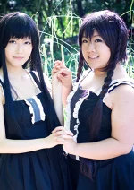 Cosplay-Cover: Azusa Nakano [Black-White-Dresses]