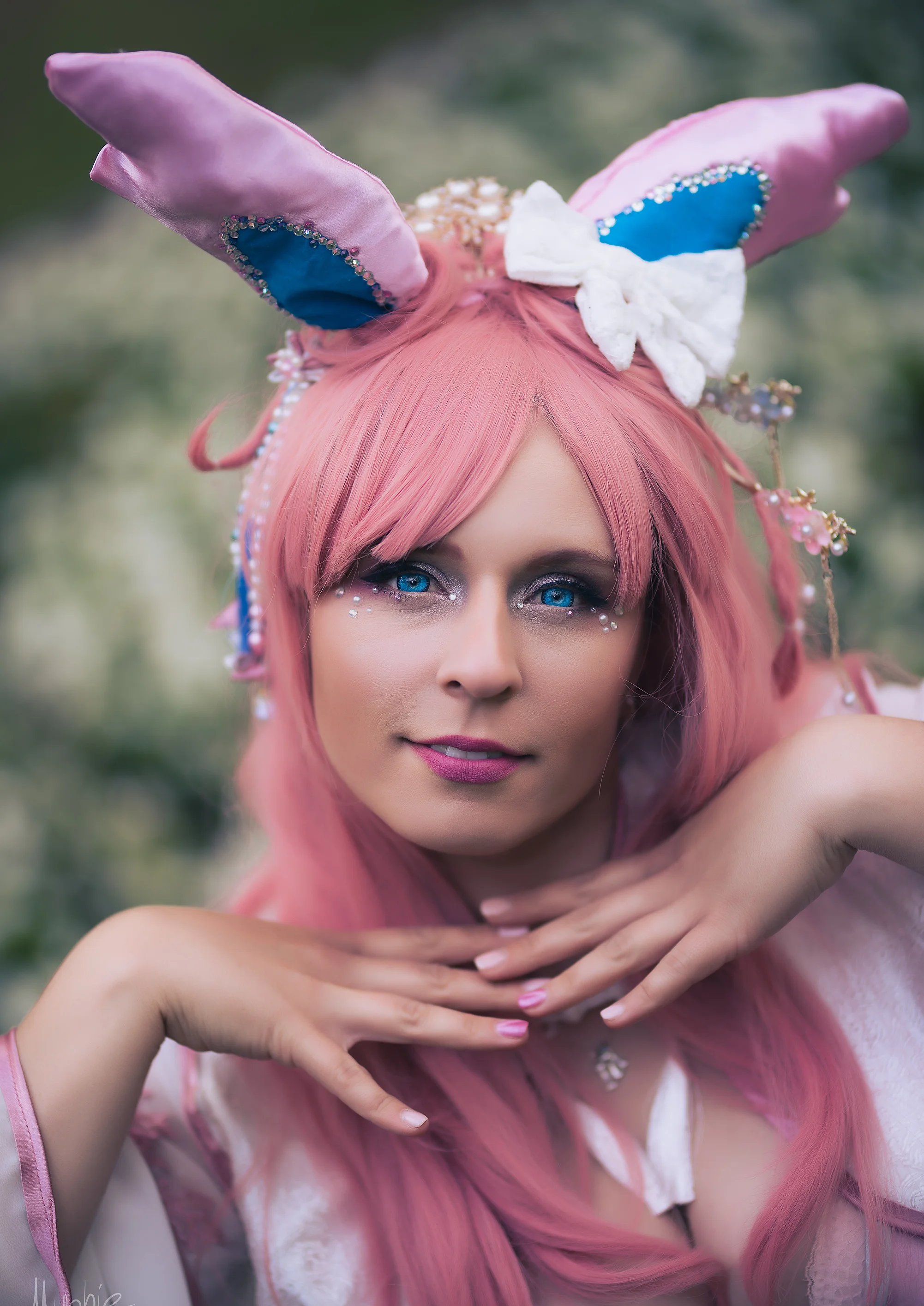 Cosplay-Cover: Sylveon Gijinka