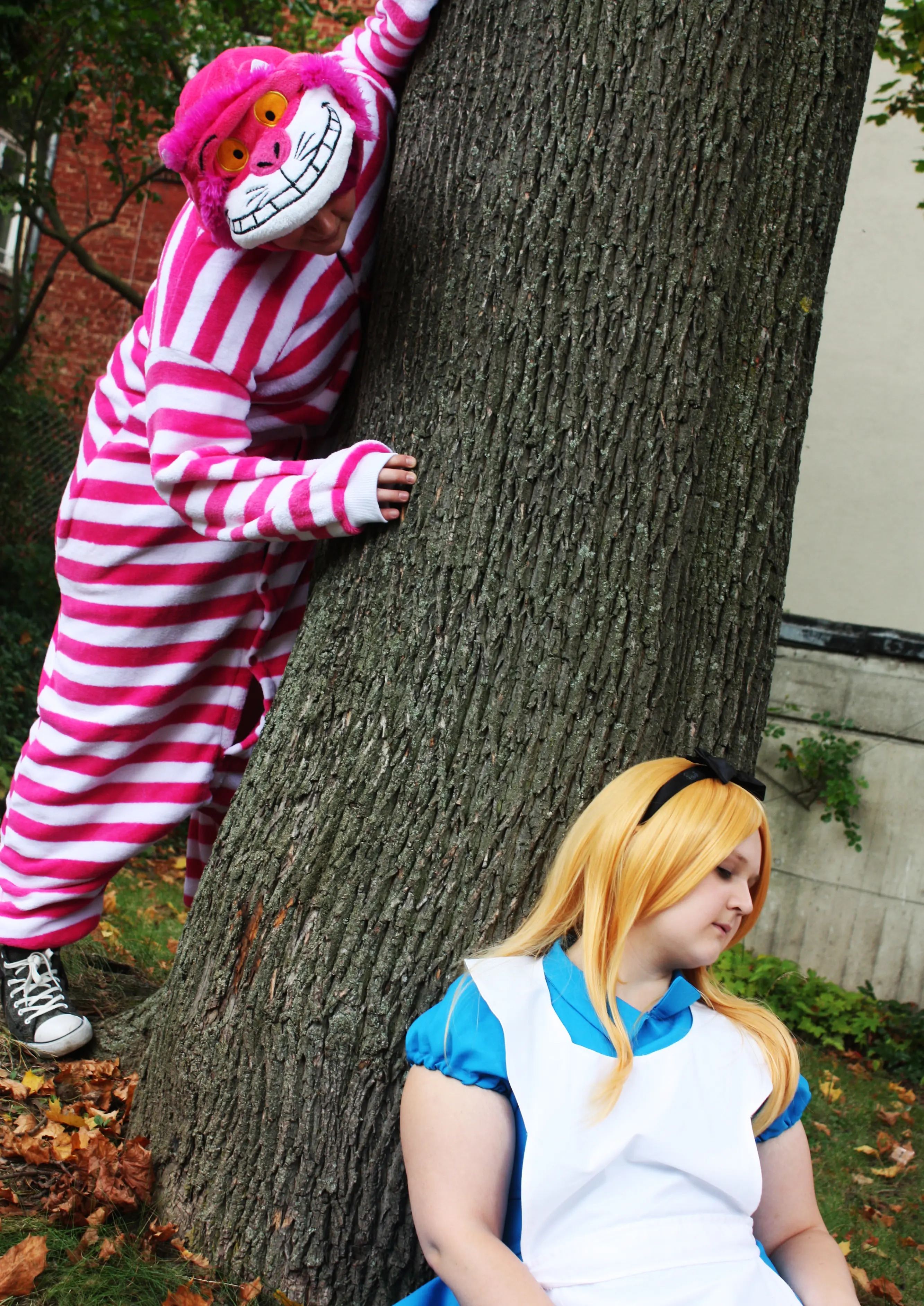 Cosplay-Cover: Grinsekatze