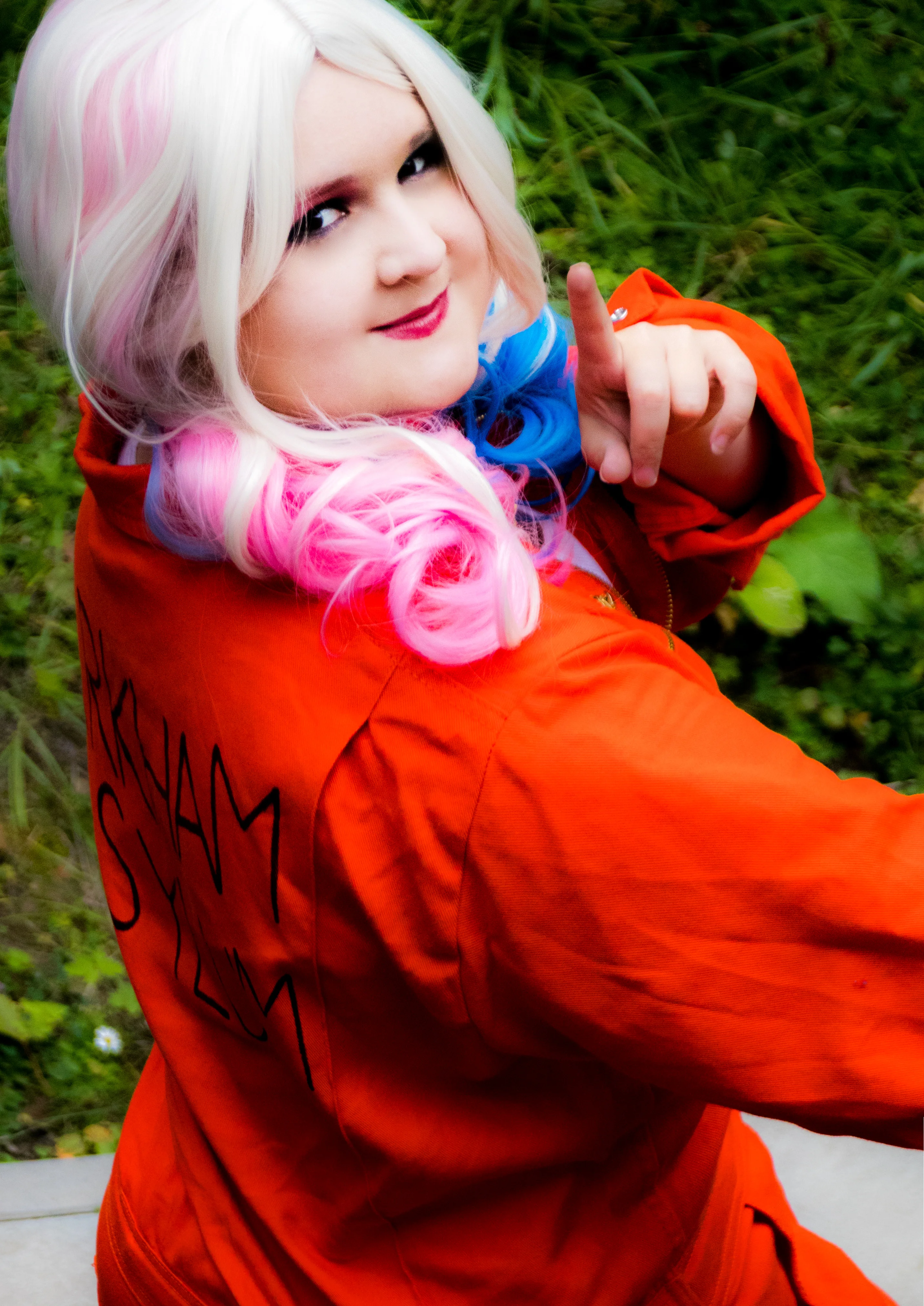 Cosplay-Cover: Harley Quinn [Arkham Asylum]