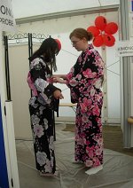 Cosplay-Cover: Miharu im Kimono