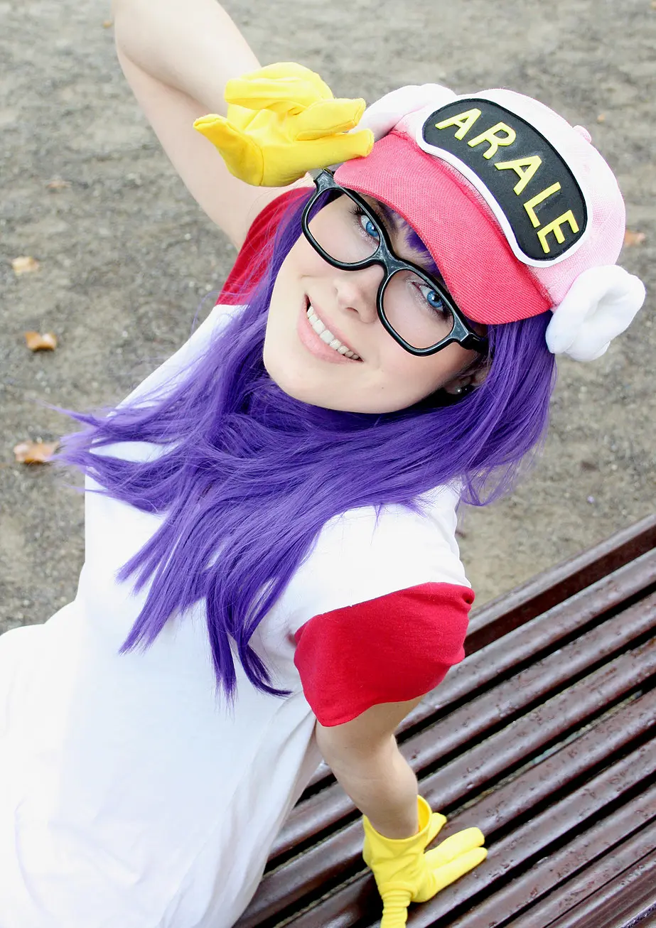 Cosplay-Cover: Arale Norimaki