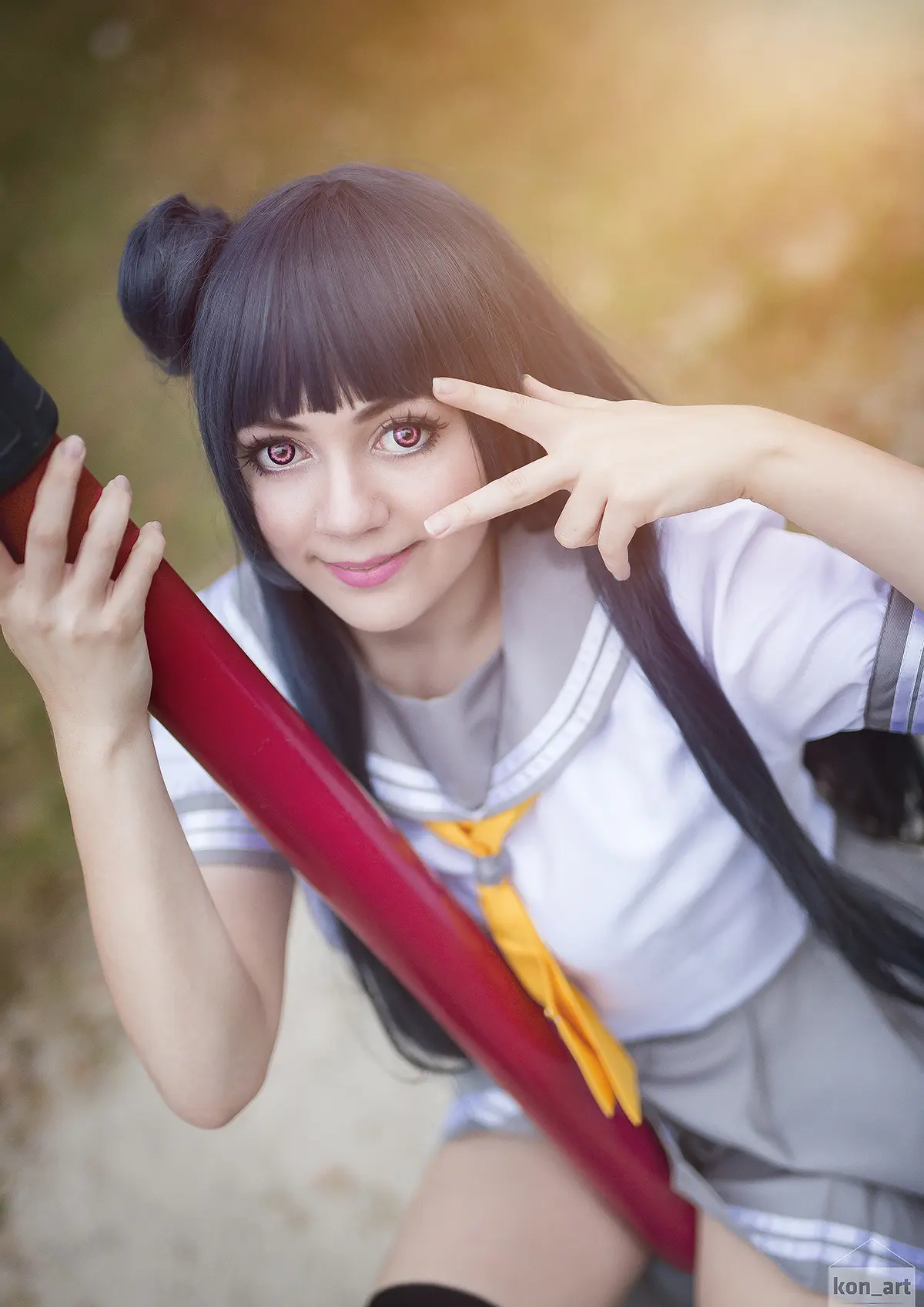 Cosplay-Cover: Yoshiko Tsushima [Schuluniform]