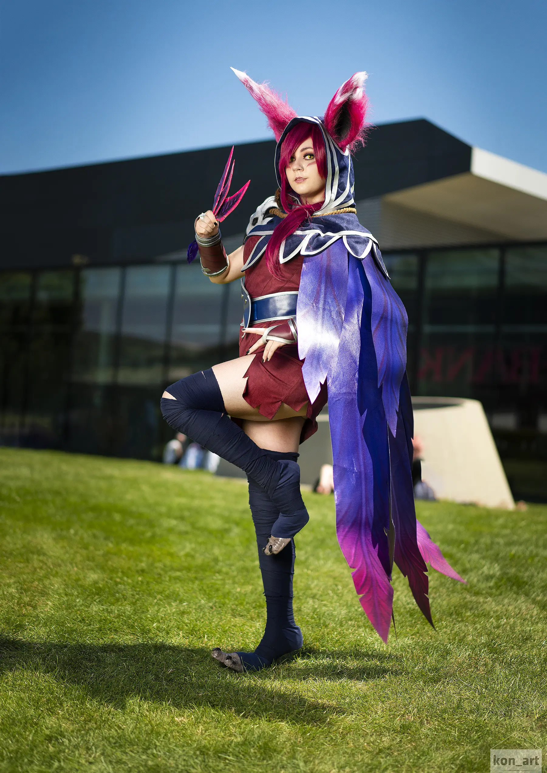 Cosplay-Cover: Xayah