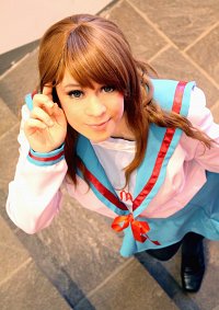 Cosplay-Cover: Mikuru Asahina (Schuluniform)