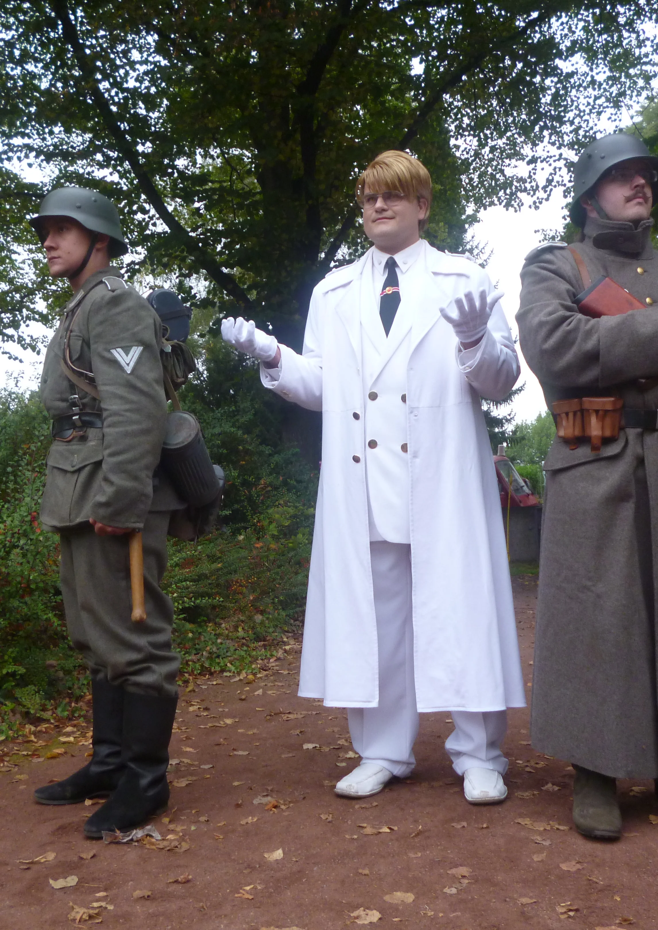 Cosplay-Cover: Kaiserlicher Soldat - Erster Weltkrieg