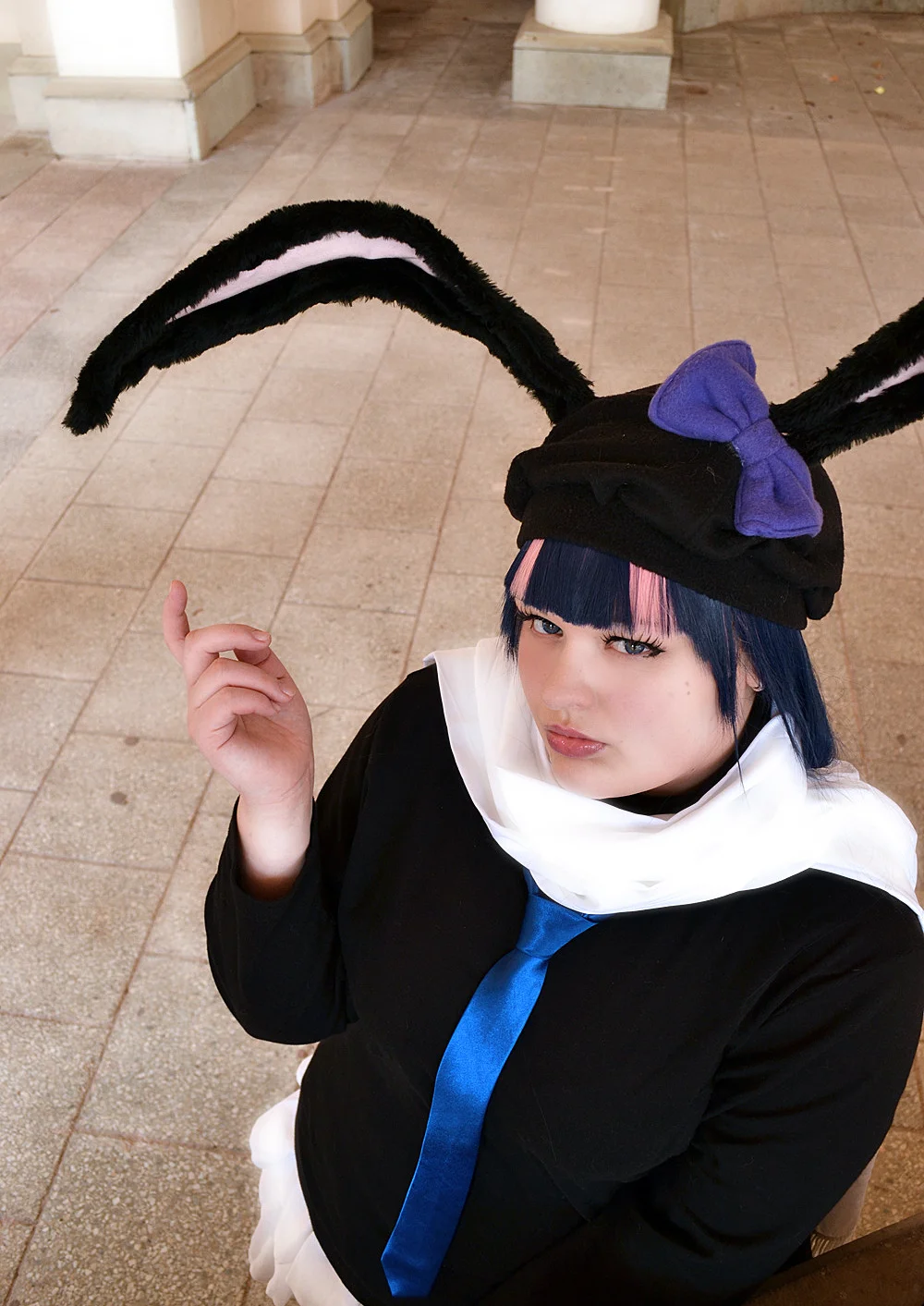 Cosplay-Cover: Anarchy Stocking ❣Hasen-Puffbonbon-Fanartversion❣