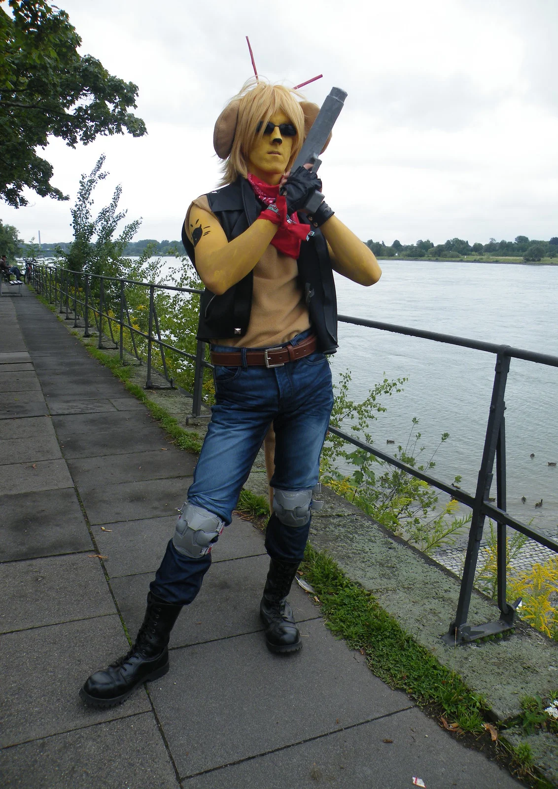 Cosplay-Cover: Throttle (Biker Mice from Mars)