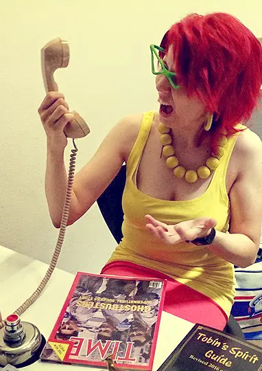 Cosplay-Cover: Janine Melnitz (RGB)