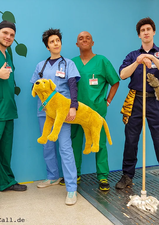 Cosplay-Cover: Hausmeister Glen Matthews