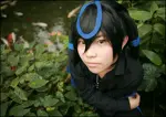 Cosplay-Cover: Nr.197 Nachtara Shiny/Umbreon ブラッキー Gijinka
