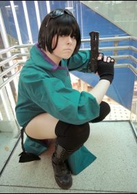 Cosplay-Cover: Mjr. Motoko Kusanagi [Green Dress]