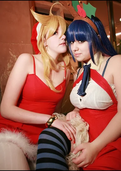 Cosplay-Cover: Stocking Anarchy [X-mas Fanart]