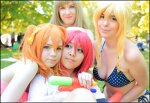 Cosplay-Cover: Honoka Casual Bikini